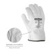 Guantes Piel FLOR 11" Con Colgador (Par)