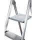 Escalera Doméstica Aluminio 5 Peldaños 12 cm Grosor.
