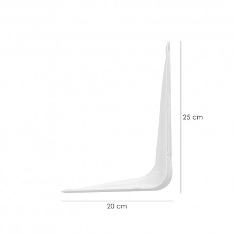 Palomilla Wolfpack Pintada Blanca 200x250 mm.