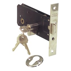 Cerradura Lince 5551 In Alluminio – Lucchetto Con Chiave, 14 Mm, Sicurezza Per Armadietti E Porte