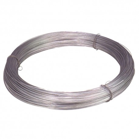 Alambre Galvanizado Rollo 5 kg. Nº15 - 2,4 mm.