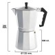 Cafetera Aluminio 12 Tazas (600 ml.) Classic