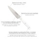 Cuchillo Husky Verduras 15 cm. Hoja Acero Inoxidable, Cuchillo Verduras, Cuchillo Cortar Verduras Mango Ergonomico Blanco