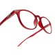 Gafas Lectura Connecticut Color Rojo Aumento +2,0 Patillas Para Colgar Del Cuello , Gafas De Vista, Gafas De Aumento
