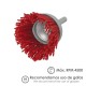 Cepillo Nylon Taza Ø 75 m. 1/4". Cepillo De Lijado Nailon. Cepillo Para Taladro De Nailon, Cepillo De Alambre Abrasivo De Nailon