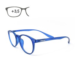 Gafas Lectura Connecticut Color Azul Aumento +3,5 Patillas Para Colgar Del Cuello , Gafas De Vista, Gafas De Aumento