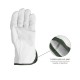 Guantes Piel FLOR 11" Con Colgador (Par)