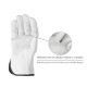 Guantes Piel FLOR 11" Con Colgador (Par)