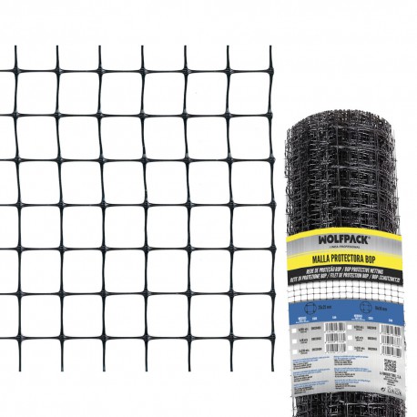 Malla Protectora Avicola BOP 25 x 25 mm. 40gms/m2. 1 m. x 200 m.