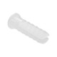 Taco Wolfpack Plástico Blanco 6 mm. (25 unidades)