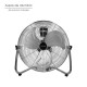 Ventilador Suelo Cromado 120 Watt Ø50 cm.