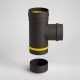 Te Tapa Estufa Pellet Vitrificado Ø80 Mm 90°