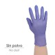 Guante Desechable Nitrilo Azul S 3,5 gms. Caja 100 unidades.
