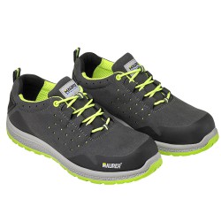 Deportiva Seguridad Maurer S1 Modelo Resia Antideslizante con Suela Resistente a los Hidrocarburos Talla 38.