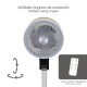 Ventilador Pie 40 Watt. 3 Velocidades Ø 25 cm. Con Mando