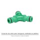 Conector Union Manguera Plastico Saturnia