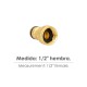 Adaptador Manguera Laton 1/2" Hembra, Adaptador Grifo, Conector Grifo A Conector Rapido