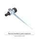Pincho Para Aspersor Metalico Saturnia Con Racord Manguera