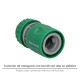 Conector Manguera Plastico 1/2 Con Stop Blister
