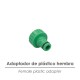 Adaptador Manguera Plastico 3/4 hembra Blister