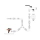 Aspersor Riego Regulable Sectorial Plastico Toma 1/2" Fabricado En plastico, Riego De Jardines / Cesped