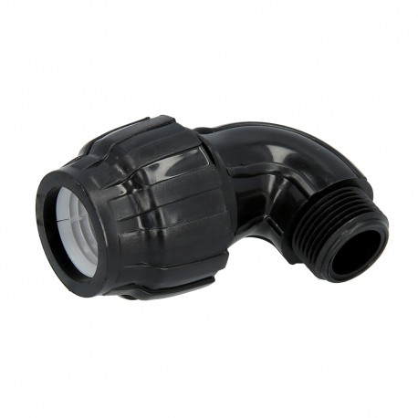 Codo Fitting 90° Rosca Macho Ø 50 mm. - 1 1/2"