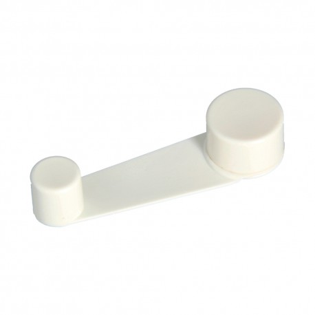 Tope Puerta Con Retenedor Color Blanco. Instalación Con Tornillo o Adhesivo