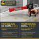 Pistola Silicona Profesional Roja / Negra Profesional