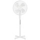 Ventilador Pie Blanco 45 Watt - 1,2 Metro Alto.