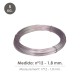 Alambre Galvanizado Rollo 5 kg. Nº12 - 1,8 mm