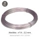 Alambre Galvanizado Rollo 25 Kg. Nº 14 - 2,2 mm.
