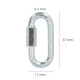 Enganche Rapido Cadena 3,5 mm.
