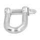 Grillete Recto Galvanizado 20 mm. 3/4" Uso Domestico