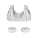 Sujetacables Galvanizado 14 mm.9/16" Uso Domestico