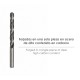 Broca Espiral Madera y Plástico Wolfpack 3,00 mm.
