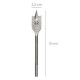 Broca Plana Madera 3 Puntas Wolfpack 22,00 mm.