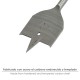 Broca Plana Madera 3 Puntas Wolfpack 40,00 mm.