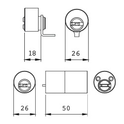 Soporte Manguera Pared Metal Saturnia Grande