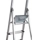 Escalera Doméstica Aluminio 5 Peldaños 12 cm Grosor.