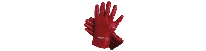 Guantes de PVC